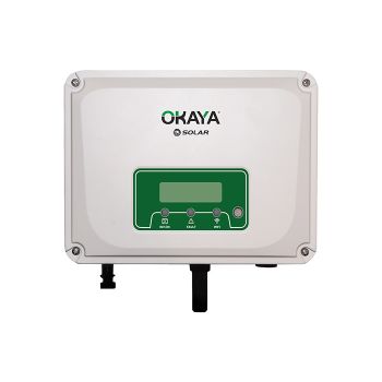 Okaya Solar MPPT Grid-Tied Inverter | 5kW 1-Ph | High Efficiency with 10-Year Warranty | BIS Certified