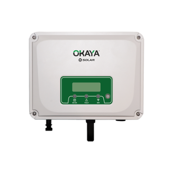 Okaya Solar MPPT Grid-Tied Inverter | 5kW 1-Ph | High Efficiency with 10-Year Warranty | BIS Certified 