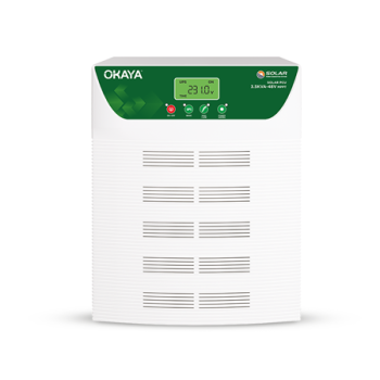 Okaya 3500VA 48V MPPT Solar PCU | Off-Grid Inverter with Dual Interleaved MPPT | High Load Efficiency