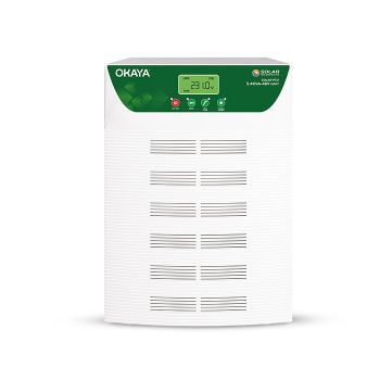 Okaya 5350VA 48V MPPT Solar PCU | Dual Interleaved MPPT | Off-Grid Inverter with High Power Output